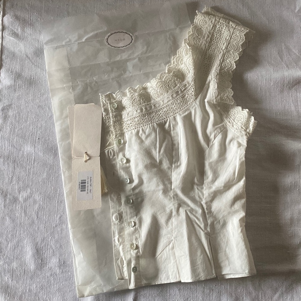 NWT Dôen Alana Top Size XS Salt